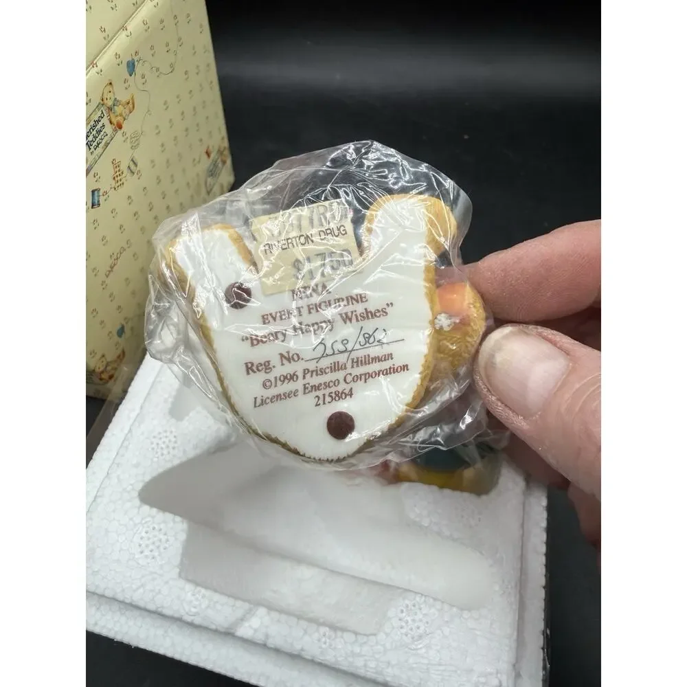 Cherished Teddies Nina Beary Special Wishes Event Adoption Certificate New NIB 1